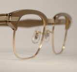 vintage combination browline eyeglasses