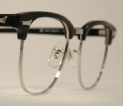 vintage combination browline eyeglasses