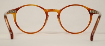 PLASTIC VINTAGE EYEGLASSES BACK photo, under 350 kb