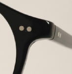 PLASTIC VINTAGE EYEGLASSES DETAIL photo, under 350 kb