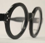 PLASTIC VINTAGE EYEGLASSES ANGLE photo, under 350 kb
