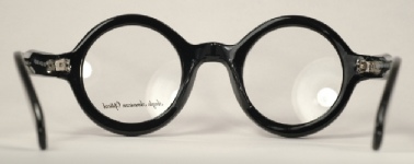 PLASTIC VINTAGE EYEGLASSES BACK photo, under 350 kb
