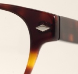 PLASTIC VINTAGE EYEGLASSES DETAIL photo, under 350 kb