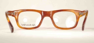 PLASTIC VINTAGE EYEGLASSES BACK photo, under 350 kb