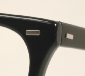 PLASTIC VINTAGE EYEGLASSES DETAIL photo, under 350 kb