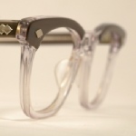PLASTIC VINTAGE EYEGLASSES ANGLE photo, under 350 kb