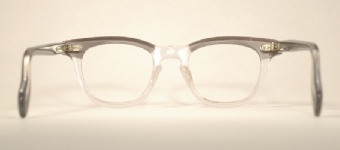 PLASTIC VINTAGE EYEGLASSES BACK photo, under 350 kb