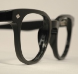 PLASTIC VINTAGE EYEGLASSES ANGLE photo, under 350 kb