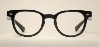 PLASTIC VINTAGE EYEGLASSES FRONT photo, under 350 kb