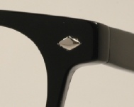 PLASTIC VINTAGE EYEGLASSES DETAIL photo, under 350 kb