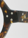 PLASTIC VINTAGE EYEGLASSES DETAIL photo, under 350 kb