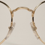 WIRE VINTAGE EYEGLASSES BRIDGE BACK photo, under 350 kb