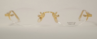 WIRE VINTAGE EYEGLASSES FRONT photo, under 350 kb