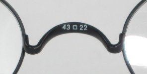 WIRE VINTAGE EYEGLASSES BRIDGE BACK photo, under 350 kb