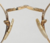WIRE VINTAGE EYEGLASSES BRIDGE BACK photo, under 350 kb
