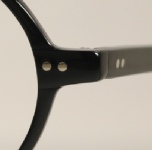 PLASTIC VINTAGE EYEGLASSES DETAIL photo, under 350 kb