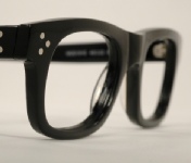 PLASTIC VINTAGE EYEGLASSES ANGLE photo, under 350 kb