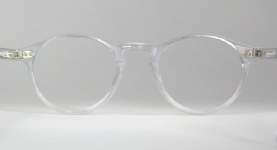 PLASTIC VINTAGE EYEGLASSES SIDE photo, under 350 kb