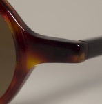 PLASTIC VINTAGE EYEGLASSES DETAIL photo, under 350 kb