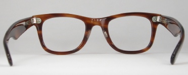 PLASTIC VINTAGE EYEGLASSES BACK photo, under 350 kb