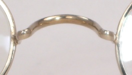 WIRE VINTAGE EYEGLASSES BRIDGE BACK photo, under 350 kb
